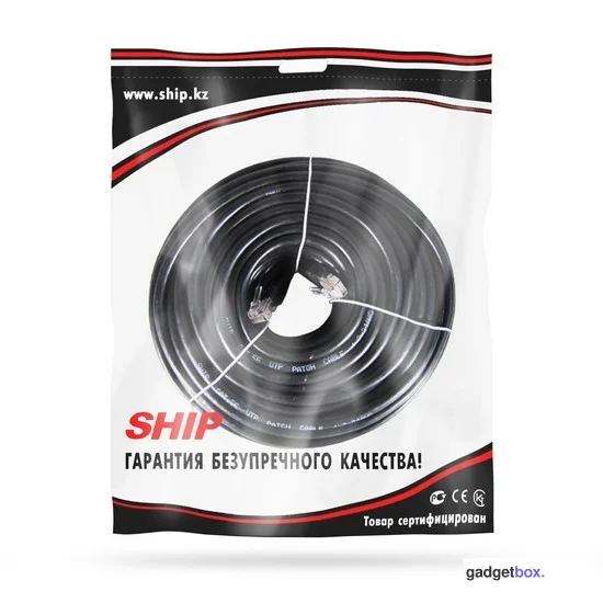Патч Корд SHIP Cat.5e UTP LSZH RJ-45 15 м S3025BK1500-P