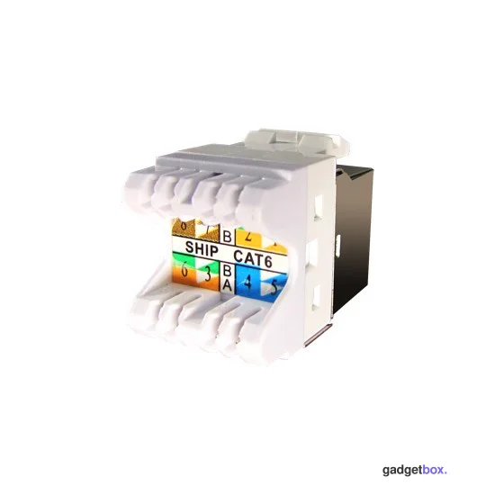 Модуль для информационной розетки SHIP M257 Cat.6 RJ-45 FTP