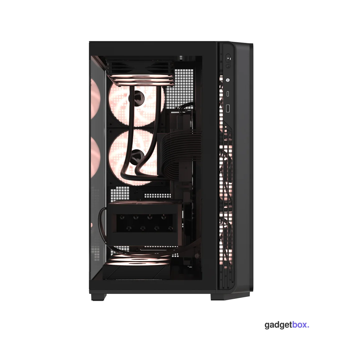 Компьютерный корпус Formula V Crystal Z7 PA Black без Б/П