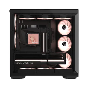 Компьютерный корпус Formula V Crystal Z7 PA Black без Б/П