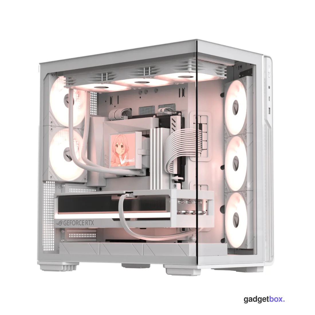 Компьютерный корпус Formula V Crystal Z7 PA White без Б/П