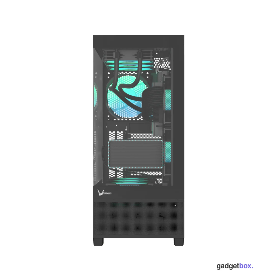 Компьютерный корпус Formula V Crystal E1 Floe Black без Б/П