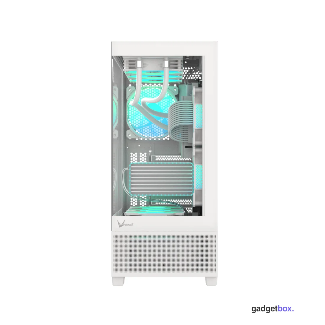 Компьютерный корпус Formula V Crystal E1 Cosmic White без Б/П