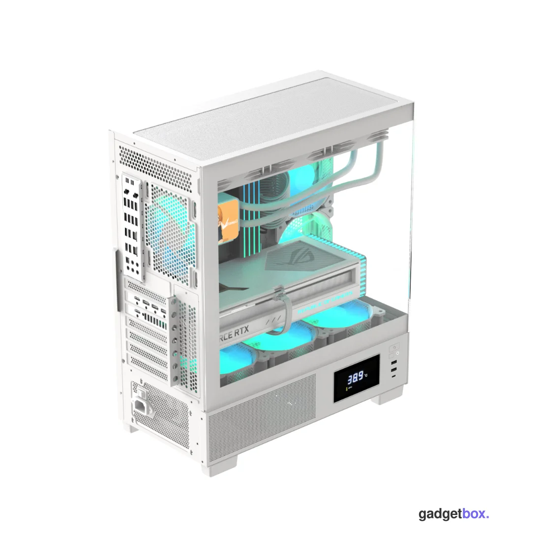 Компьютерный корпус Formula V Crystal E1 Cosmic White без Б/П
