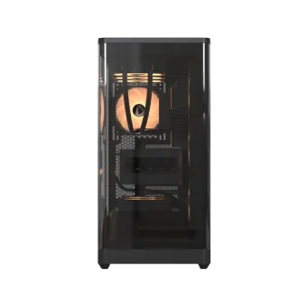Компьютерный корпус Formula V Crystal U9 PA Black без Б/П