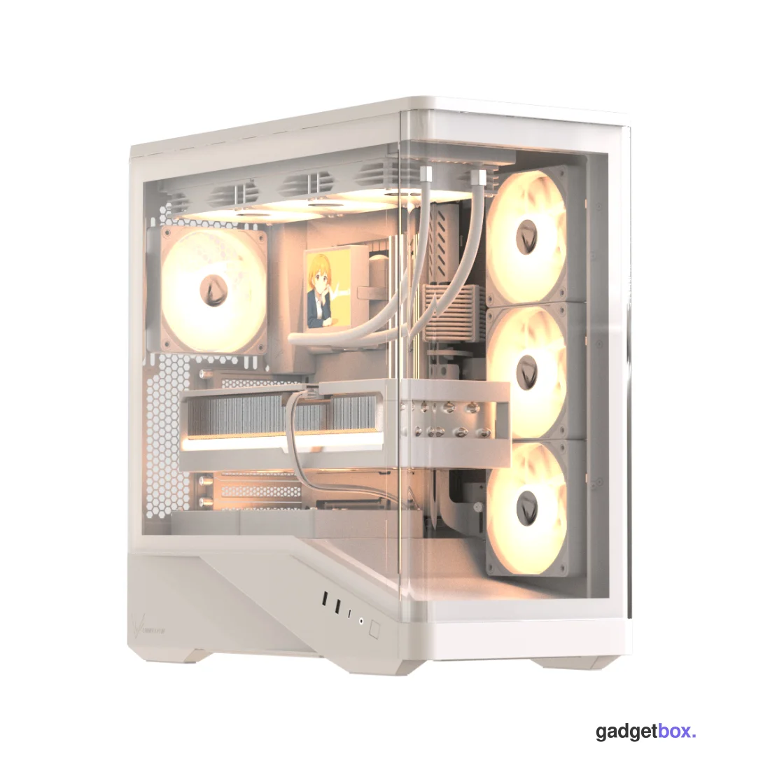 Компьютерный корпус Formula V Crystal U9 PA White без Б/П