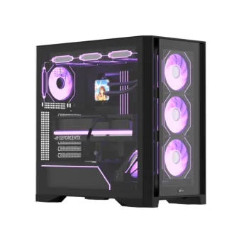 Компьютерный корпус Formula V Air Power G8 Cosmic Black без Б/П