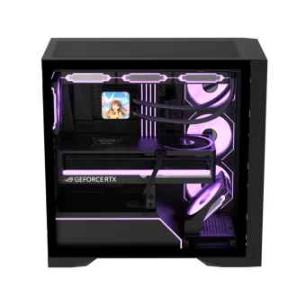 Компьютерный корпус Formula V Air Power G8 Cosmic Black без Б/П