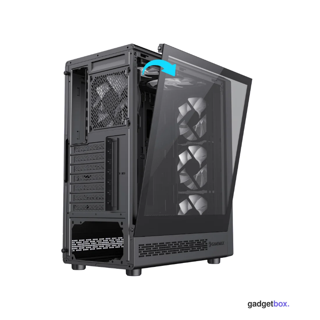 Компьютерный корпус Gamemax Storm 2 AB Black без Б/П
