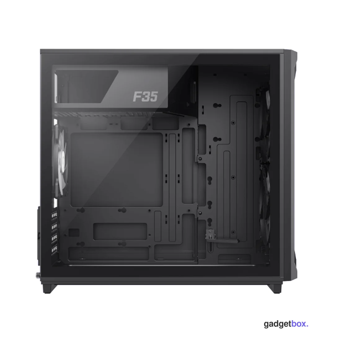 Компьютерный корпус Gamemax F35 BW Black без Б/П