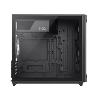 Компьютерный корпус Gamemax F35 BW Black без Б/П