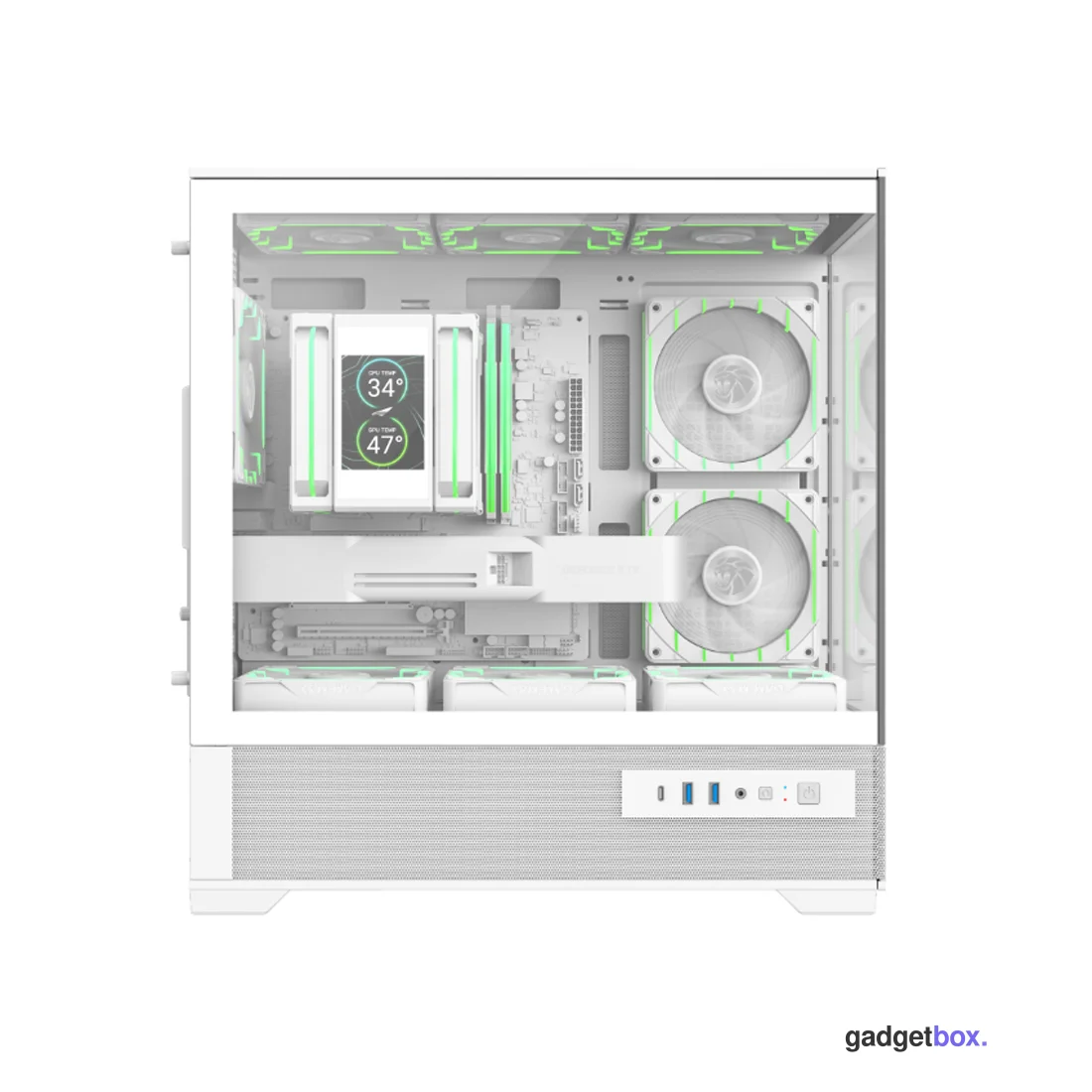 Компьютерный корпус Gamemax VISTA 2 MW White без Б/П