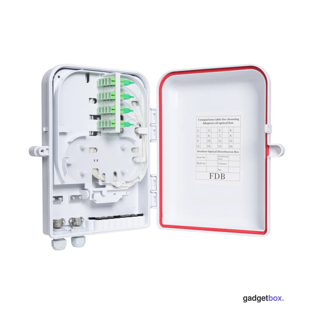 Коробка распределительная оптическая FTTH-FD-208