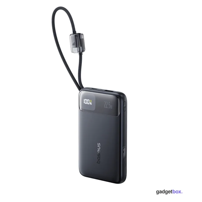 Портативный внешний аккумулятор Baseus EnerFill FC11 10000mAh 22.5W Black (E0027R04)
