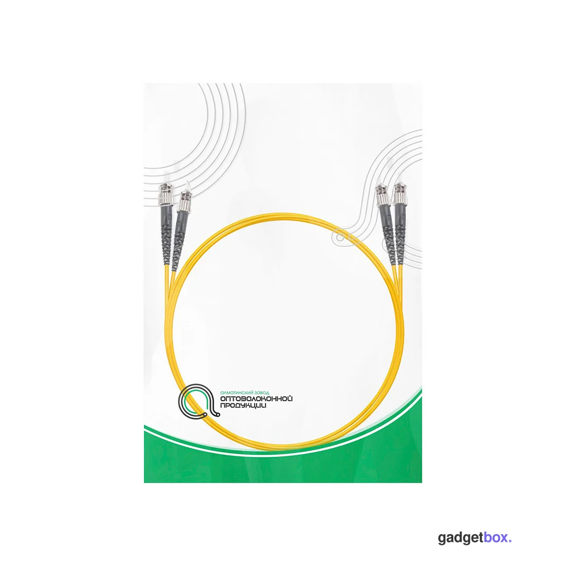 Патч Корд Оптоволоконный ST/UPC-ST/UPC SM 9/125 Duplex 3.0мм 3 м