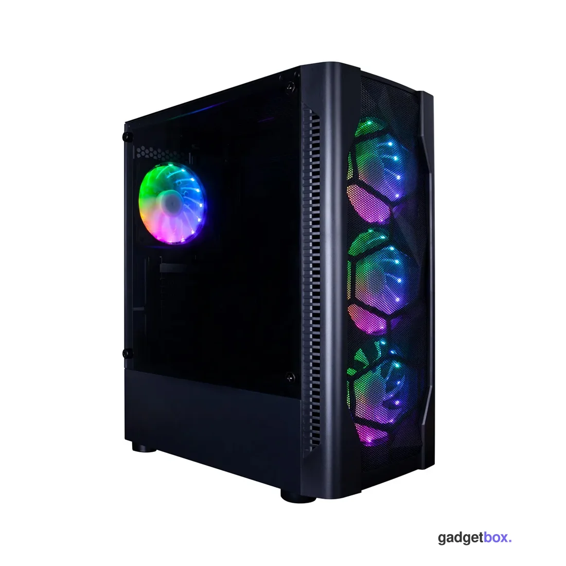 Компьютерный корпус 1STPLAYER D4 Black Без Б/П