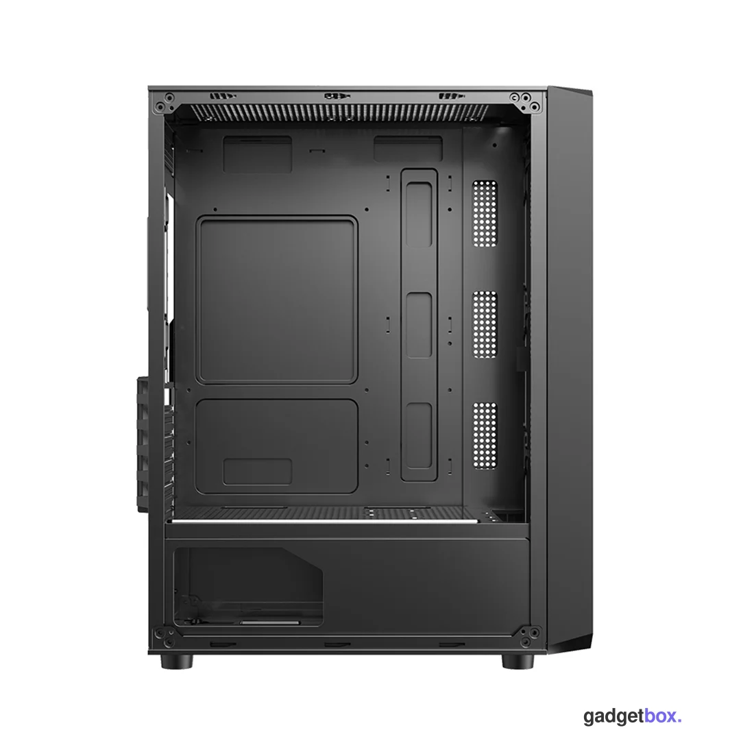 Компьютерный корпус 1STPLAYER FD3-BK-1F5M-3F5S Black без Б/П