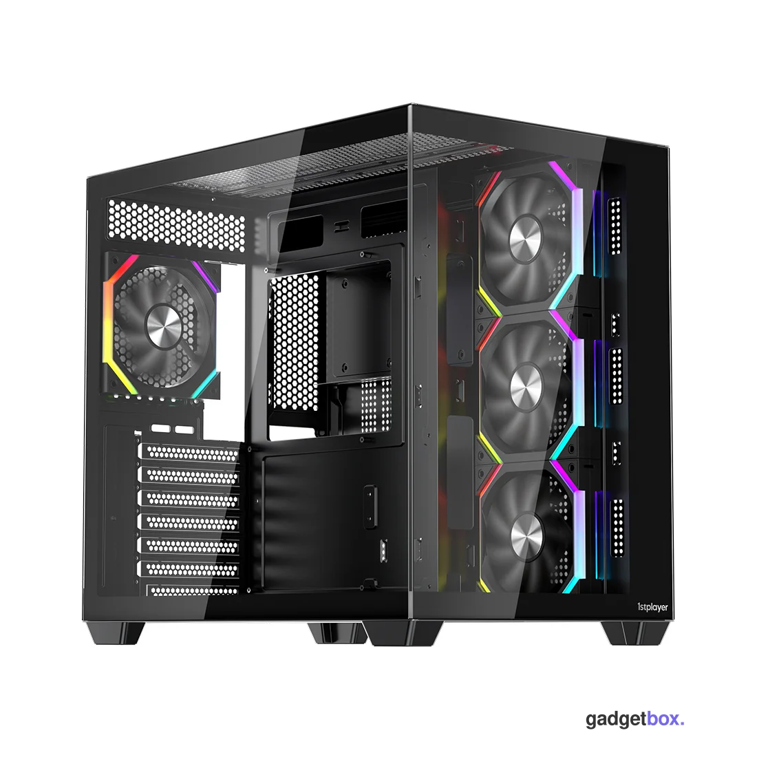 Компьютерный корпус 1STPLAYER BV7 Black без Б/П