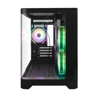 Компьютерный корпус 1STPLAYER UV5 BLACK без Б/П