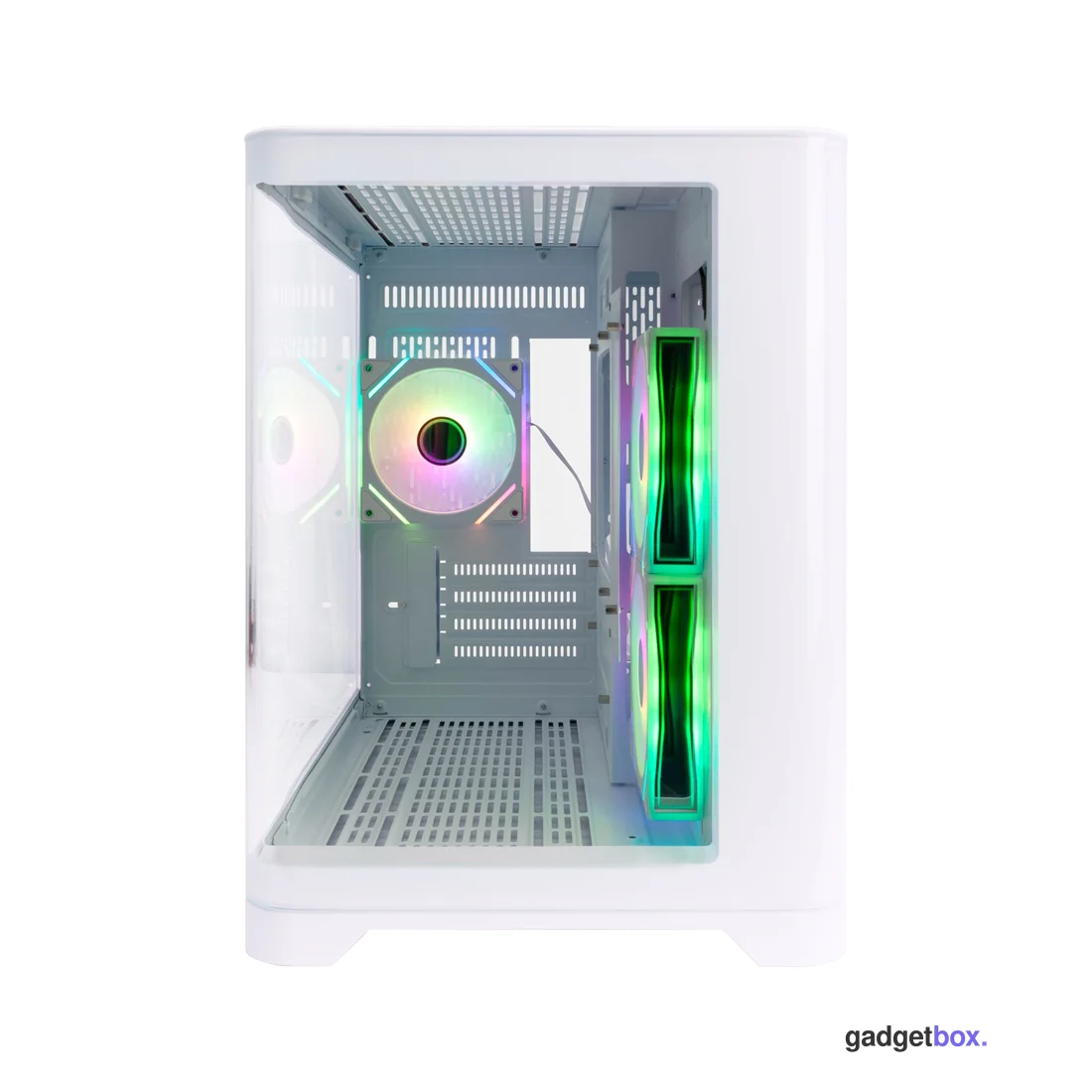 Компьютерный корпус 1STPLAYER UV5 WHITE без Б/П