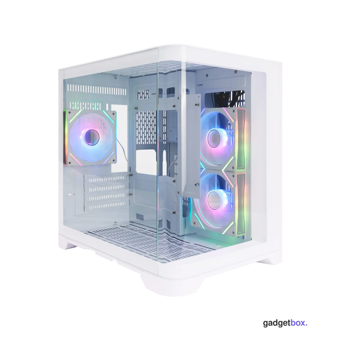 Компьютерный корпус 1STPLAYER UV5 WHITE без Б/П