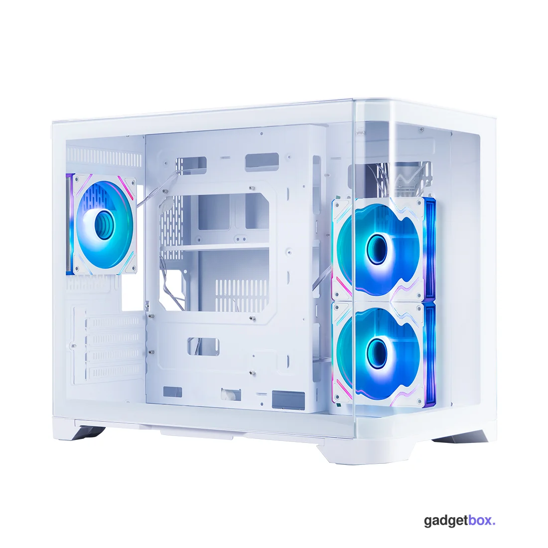 Компьютерный корпус 1STPLAYER UV6 WHITE без Б/П