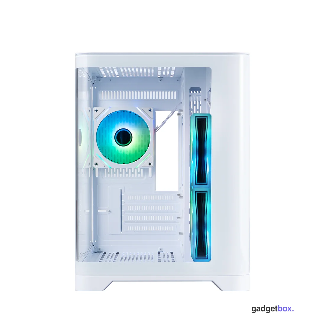 Компьютерный корпус 1STPLAYER UV6 WHITE без Б/П