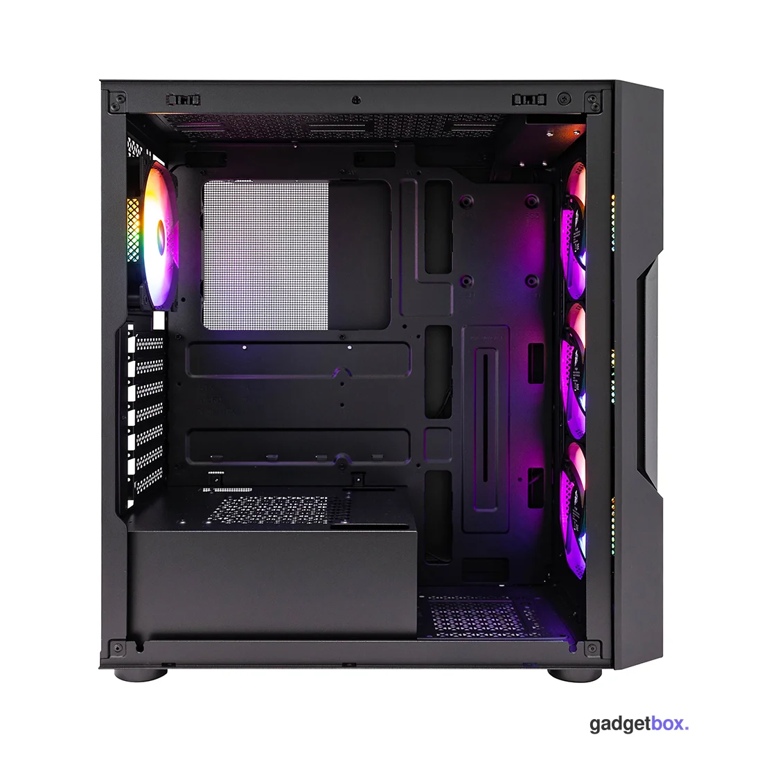 Компьютерный корпус 1STPLAYER T7-P BLACK без Б/П