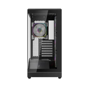 Компьютерный корпус 1STPLAYER FIREBASE GM7 Black без Б/П