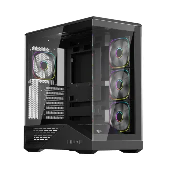 Компьютерный корпус 1STPLAYER FIREBASE GM7 Black без Б/П
