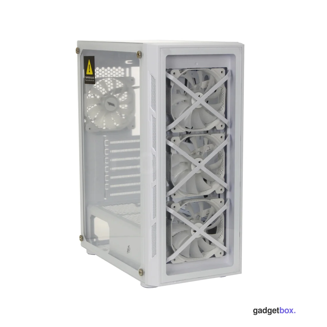 Компьютерный корпус 1STPLAYER FIREBASE XP-G-WH-4F7-W без Б/П