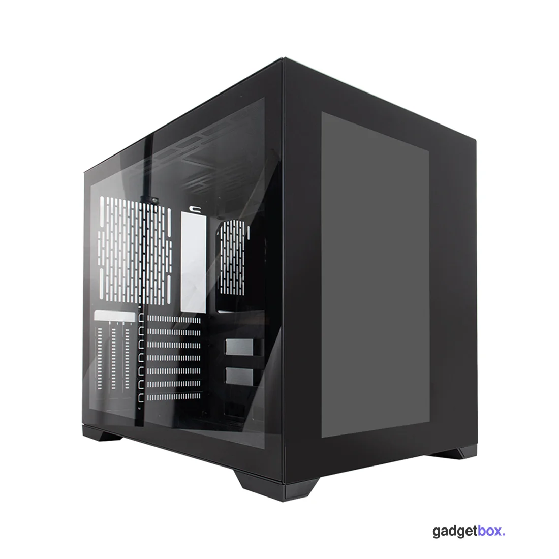 Компьютерный корпус 1STPLAYER STEAMPUNK SP7 EMOTION VIEW Black без Б/П