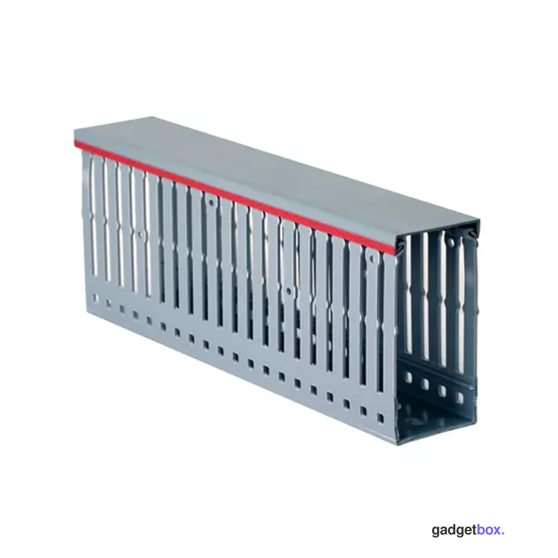 Короб перфорированный DKC 60x80 серый RL6