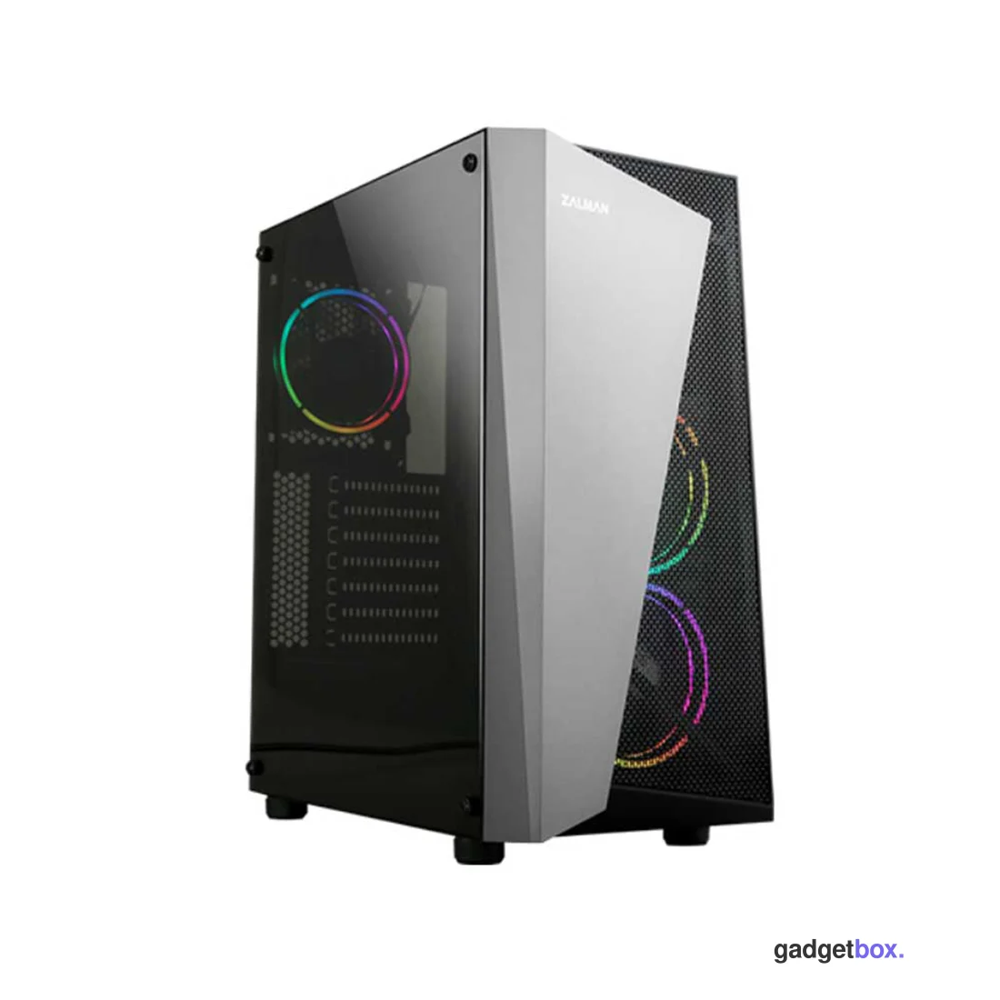 Компьютерный корпус Zalman S4 PLUS Black без Б/П