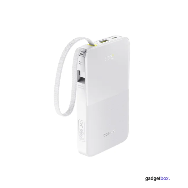 Портативный внешний аккумулятор Baseus EnerFill FC51 10000mAh 22.5W White (E0027601)