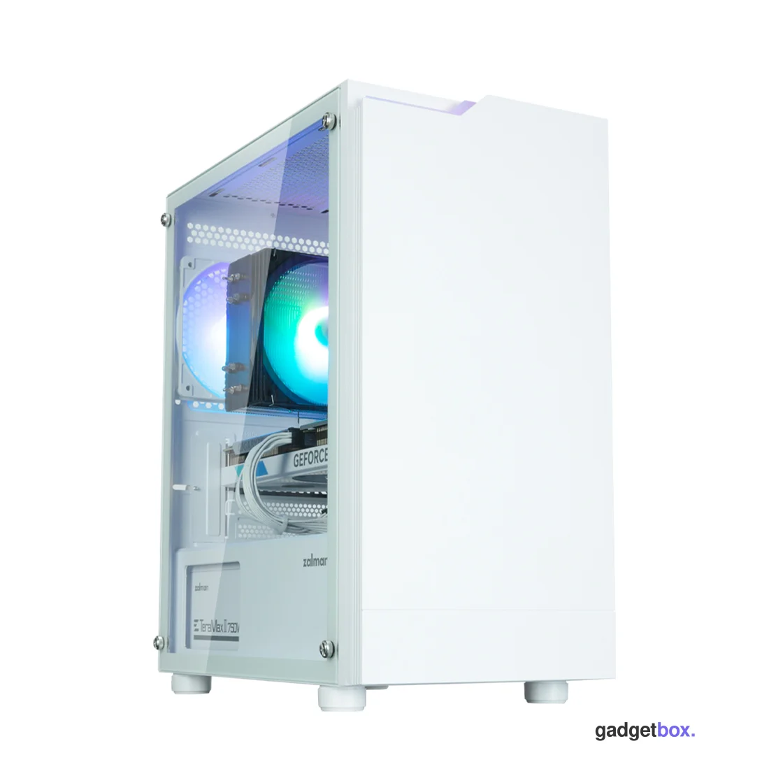 Компьютерный корпус Zalman T4 PLUS WHITE без Б/П