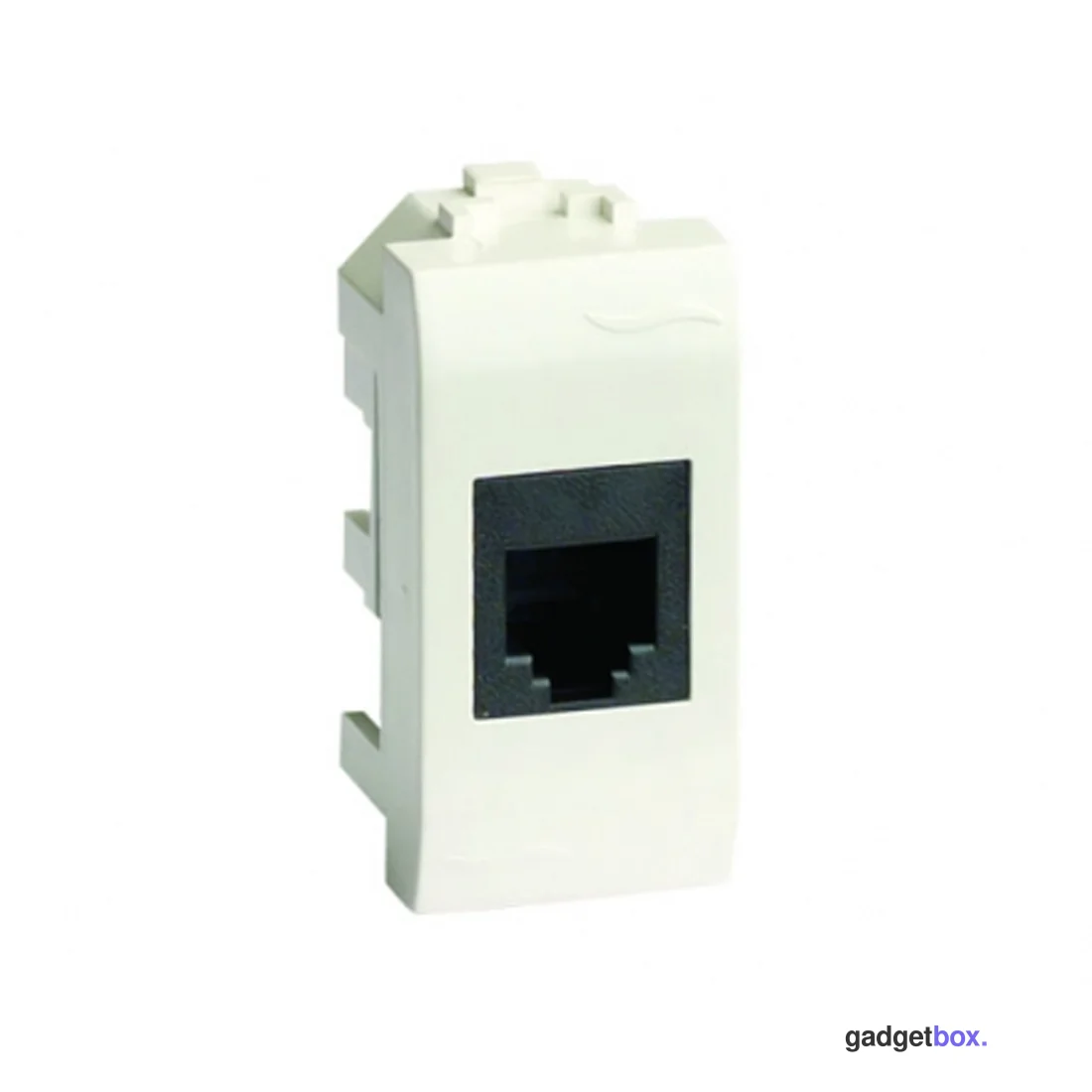 Телефонная розетка RJ12 DKC серия Brava 76120B