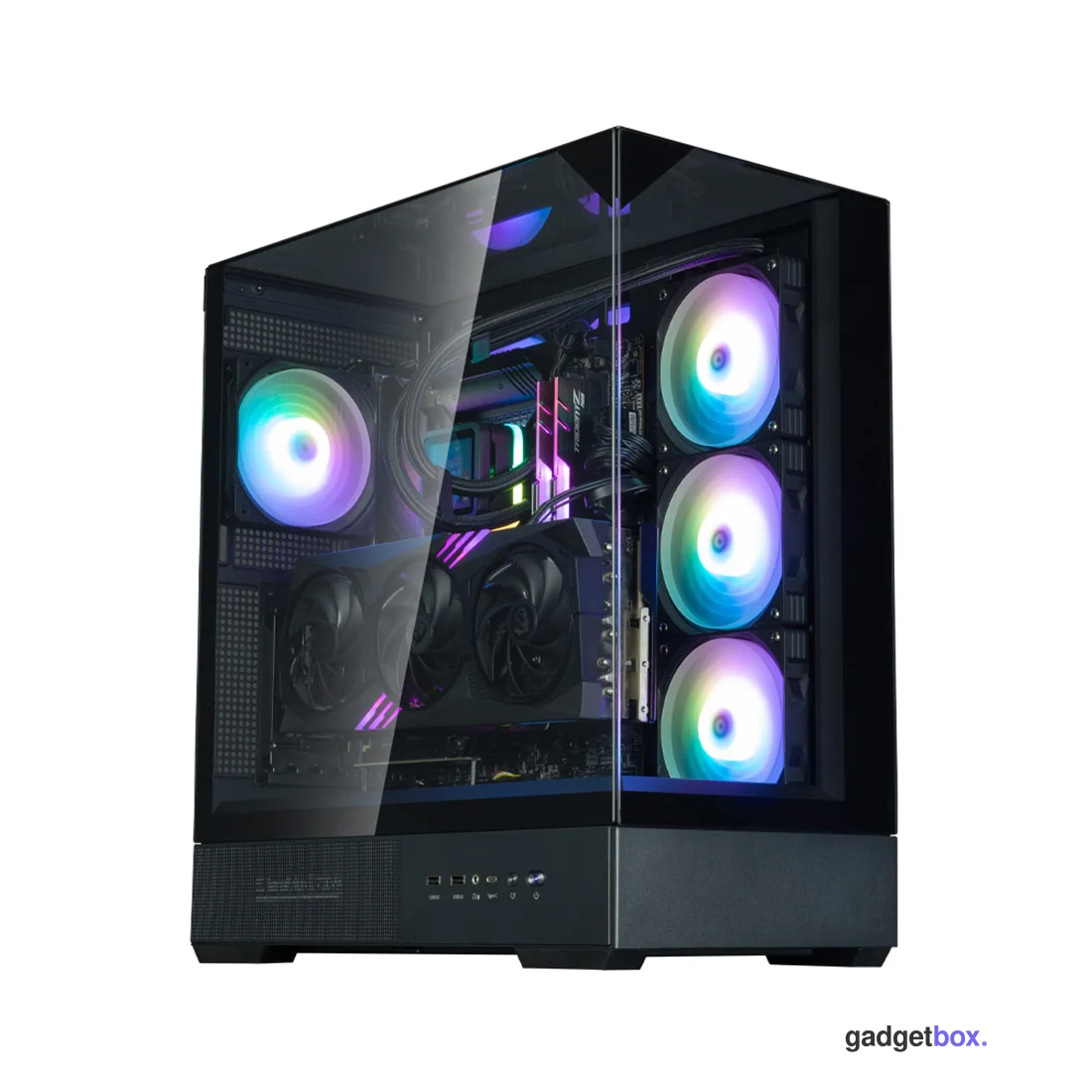 Компьютерный корпус Zalman P40 Prism Plus Black без Б/П
