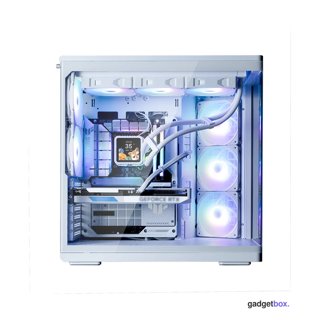 Компьютерный корпус Zalman P60 White без Б/П