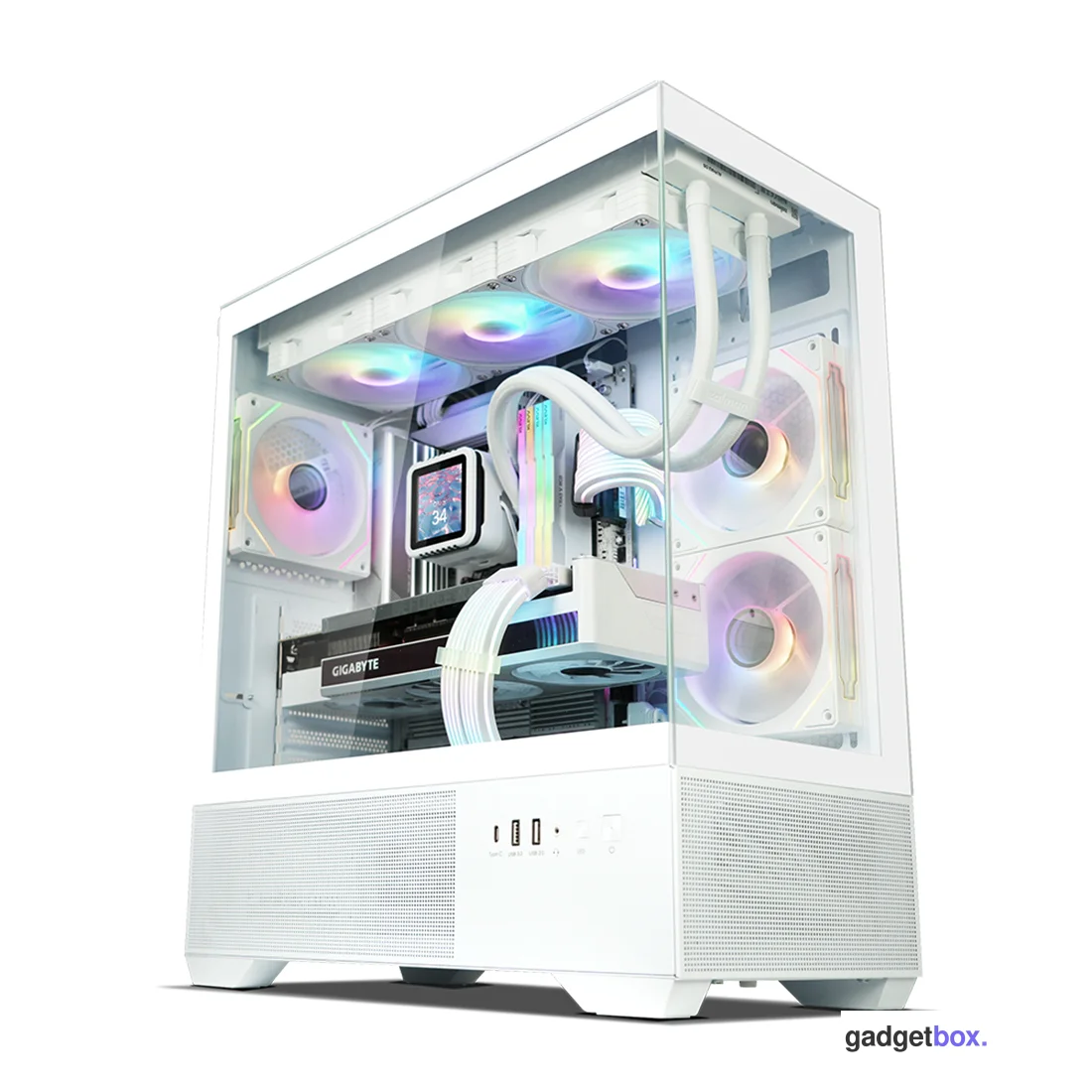 Компьютерный корпус Zalman CHRONIX V2 White без Б/П