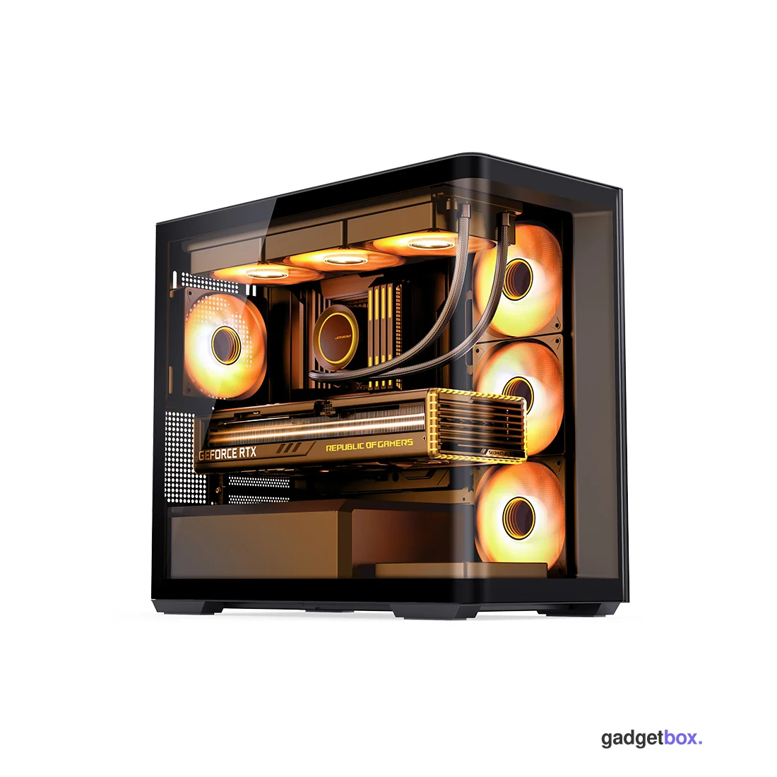 Компьютерный корпус Jonsbo D300 Black без Б/П