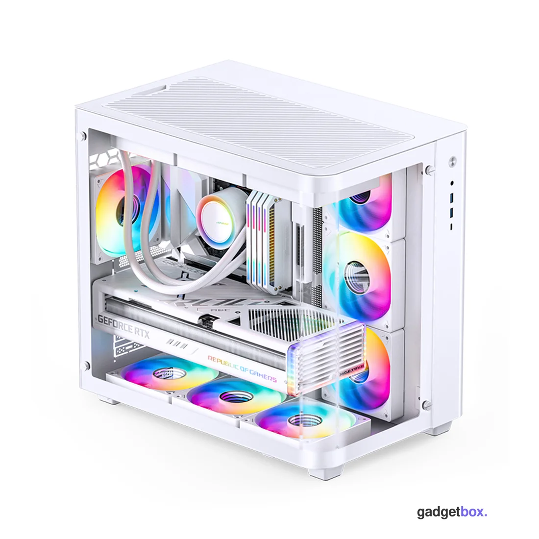 Компьютерный корпус Jonsbo TK-3 White без Б/П