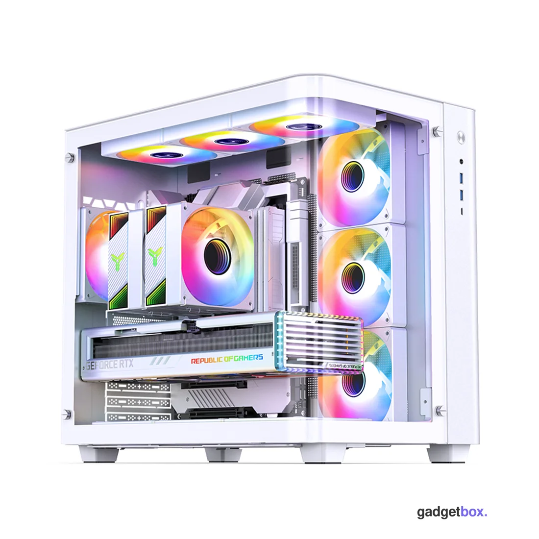 Компьютерный корпус Jonsbo TK-3 White без Б/П