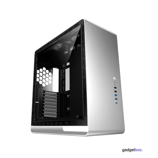 Компьютерный корпус Jonsbo UMX6-G Silver без Б/П