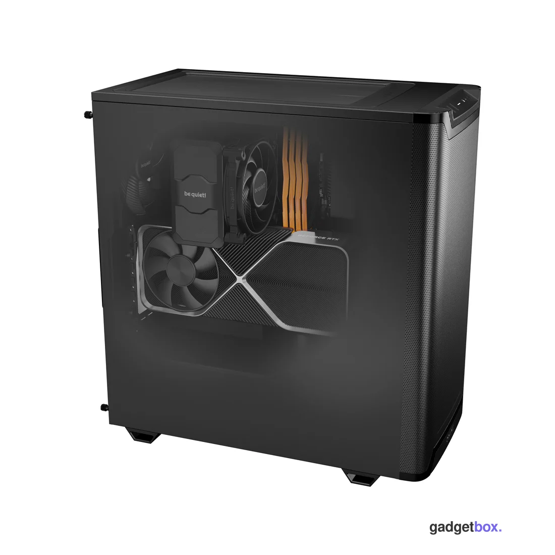 Компьютерный корпус Bequiet! Pure Base 501 Airflow Black Без Б/П