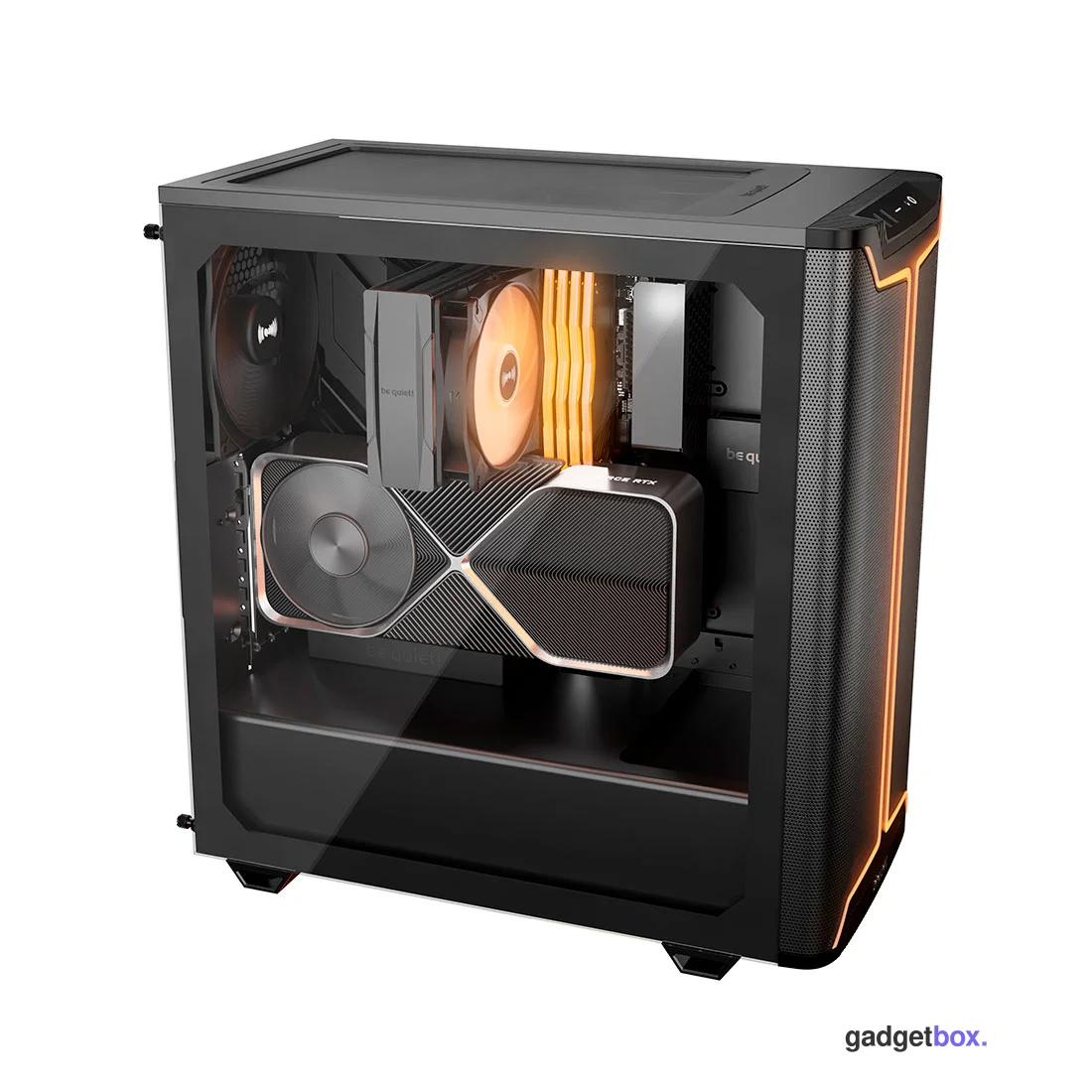 Компьютерный корпус Bequiet! Pure Base 501 DX Black Без Б/П