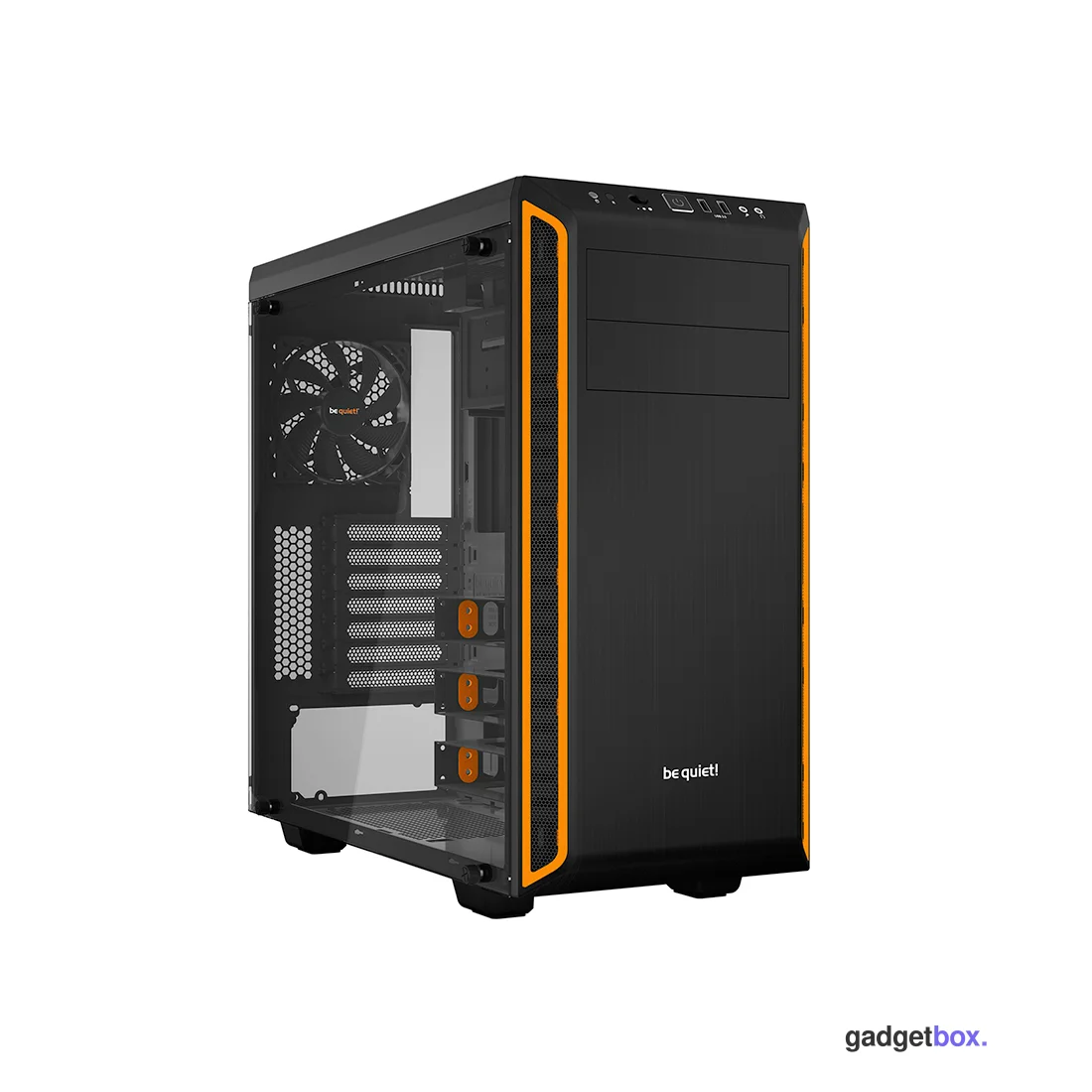Компьютерный корпус Bequiet! Pure Base 600 Window Orange Без Б/П