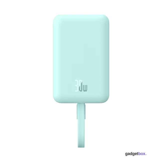 Портативный внешний аккумулятор Baseus Magnetic Mini 10000mAh 30W Blue (P1002210B333-00)