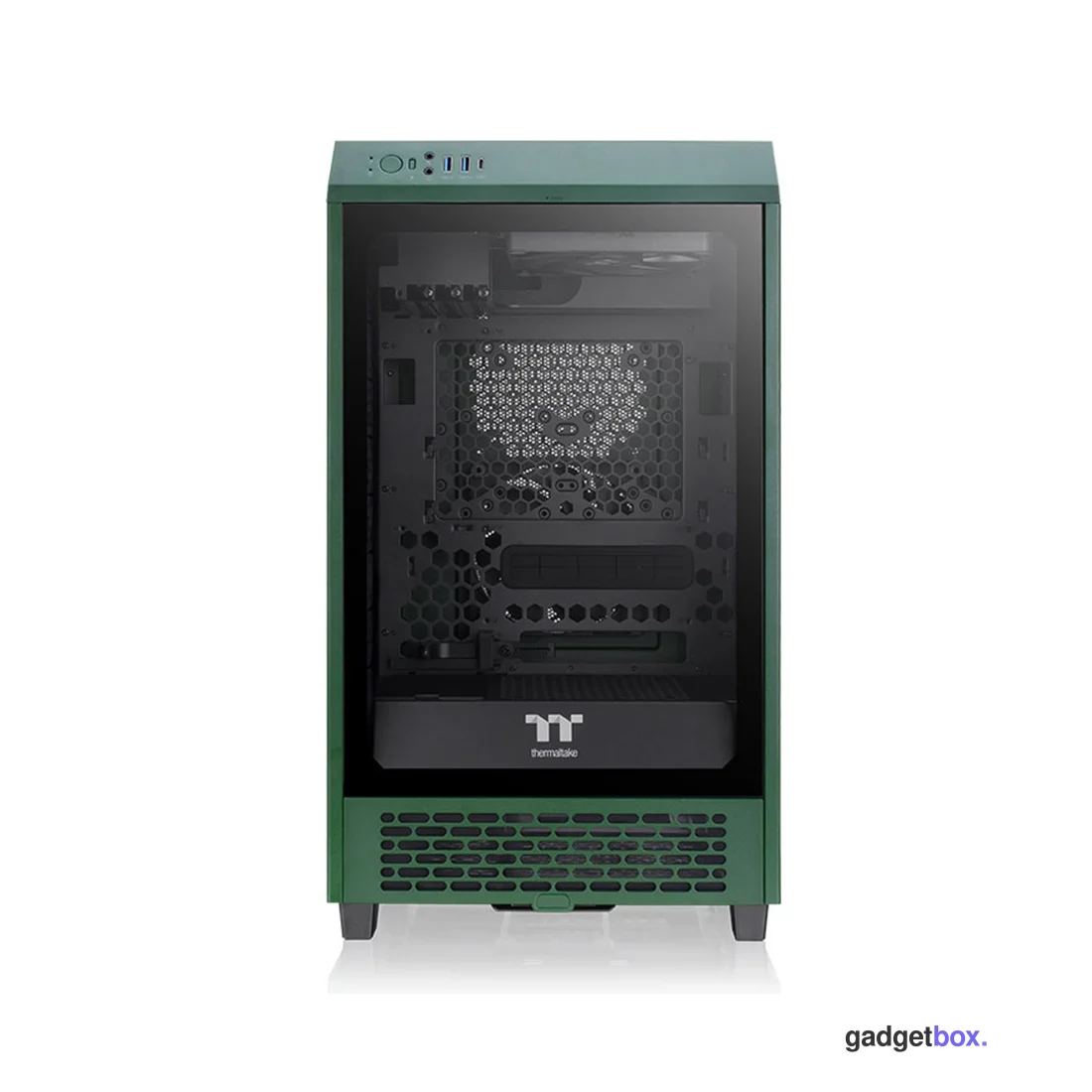 Компьютерный корпус Thermaltake The Tower 200 Racing Green без Б/П