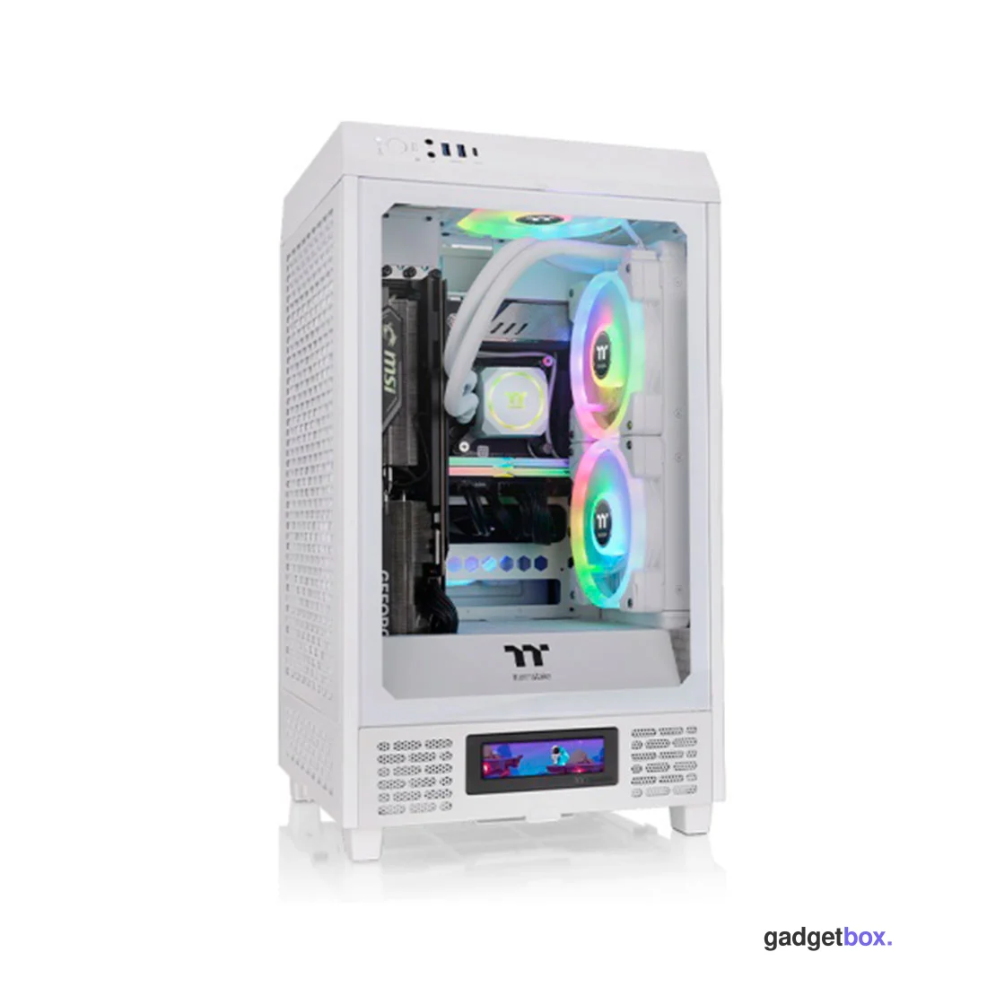 Компьютерный корпус Thermaltake The Tower 200 Snow без Б/П